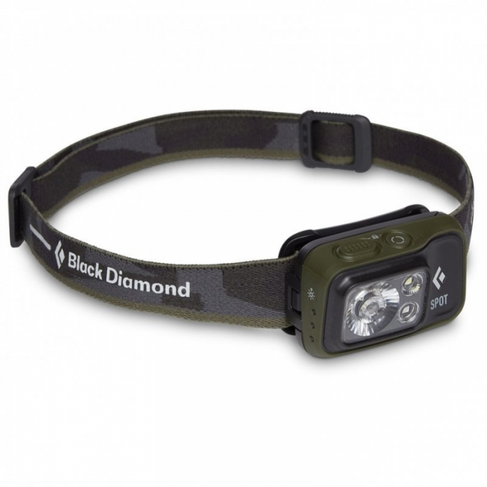 Black Diamond čelovka Spot 400, tm. zelená (Dark Olive)